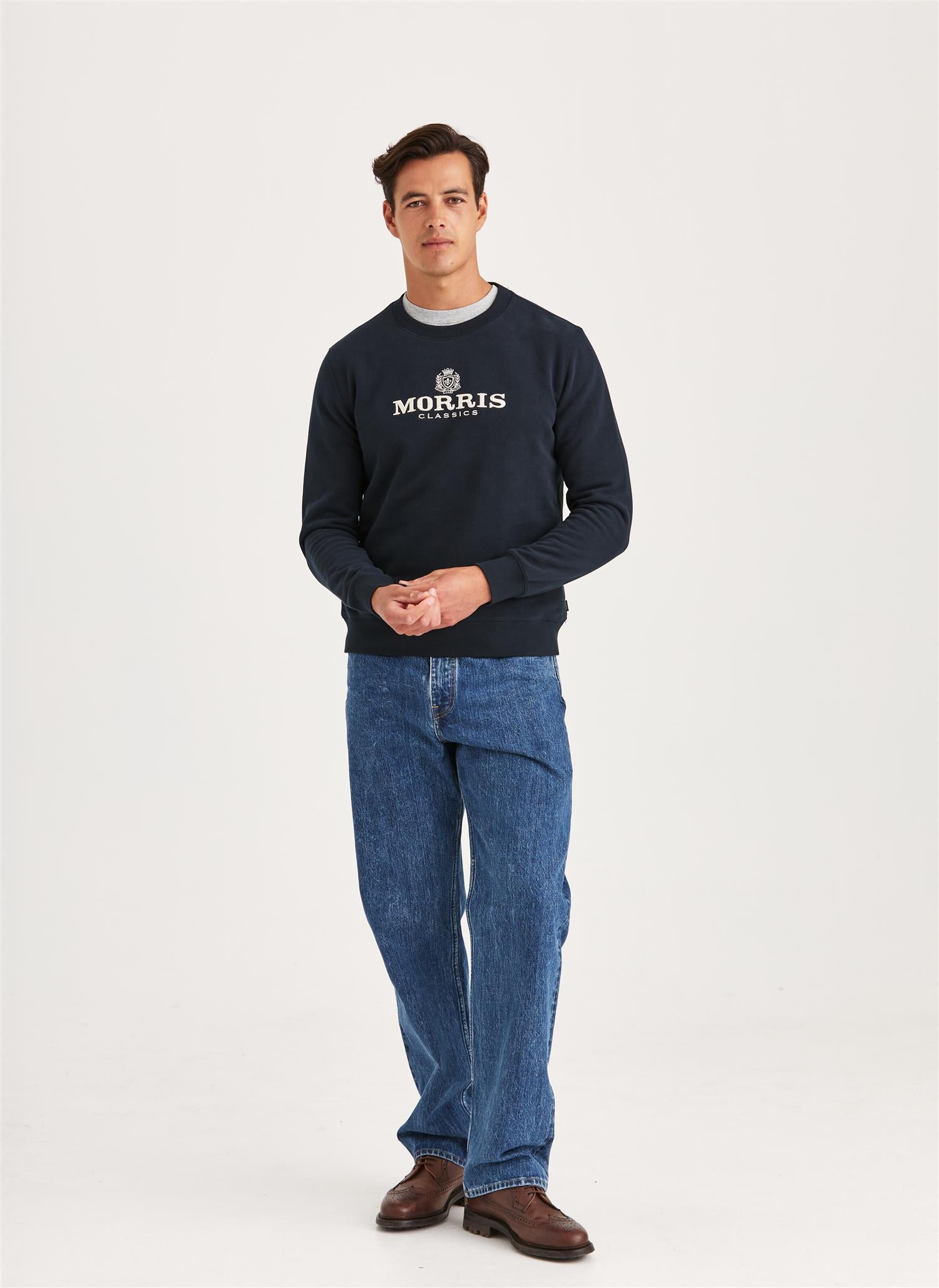 Brian Sweatshirt Old Blue