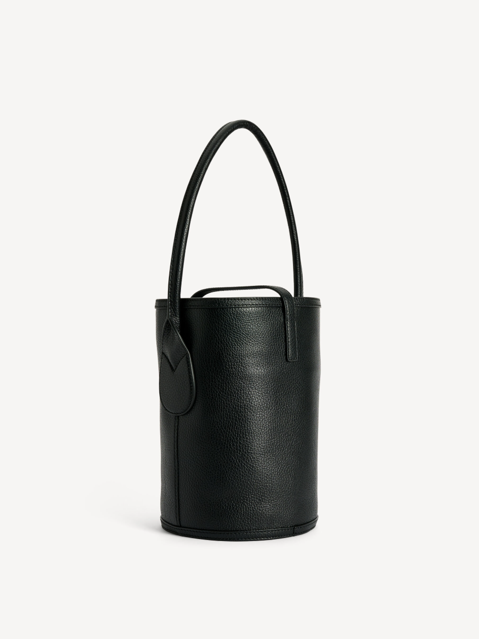Marylle Grainy BUcket Bag - Black