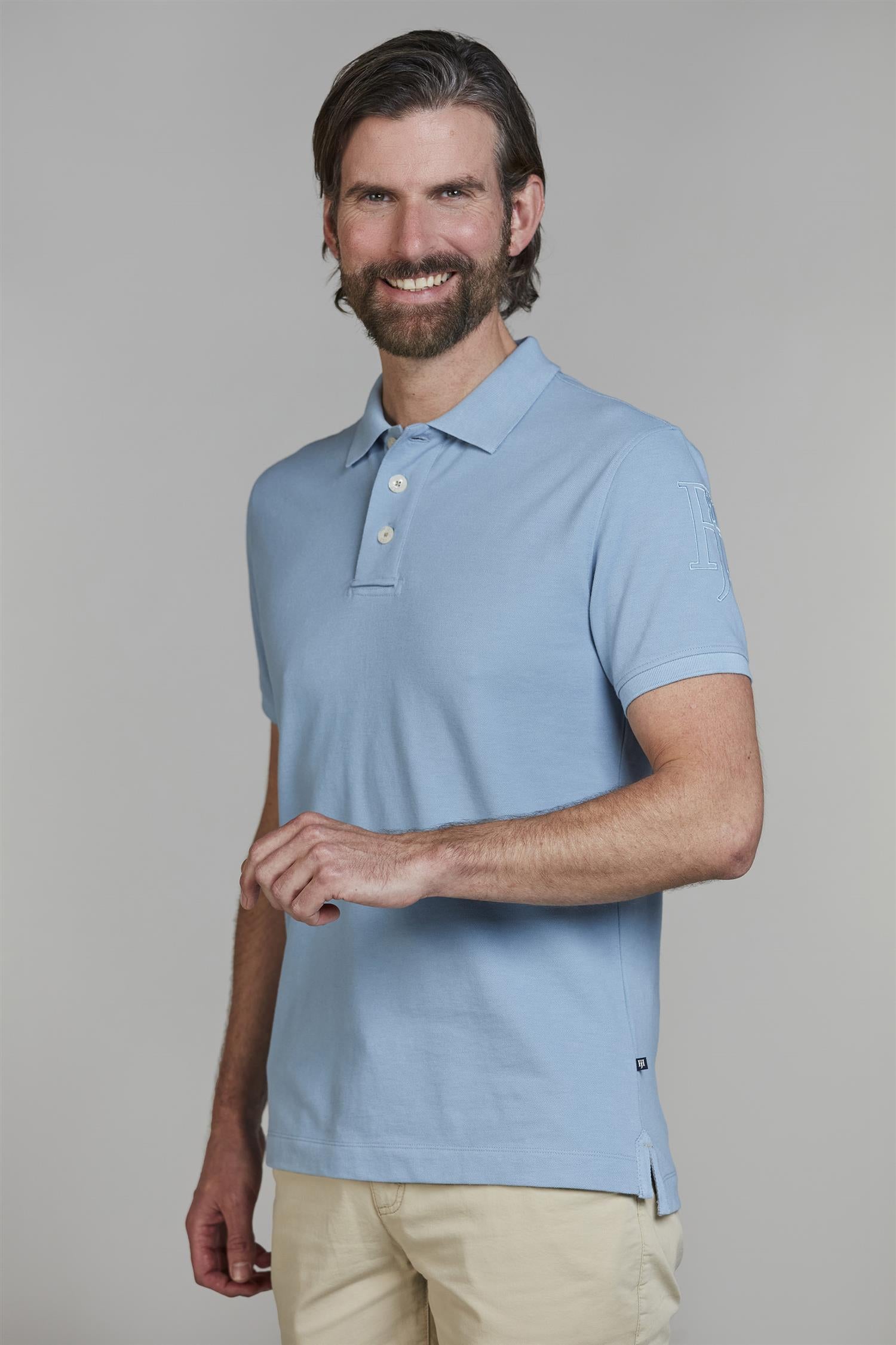 Rough Style Polo Blue