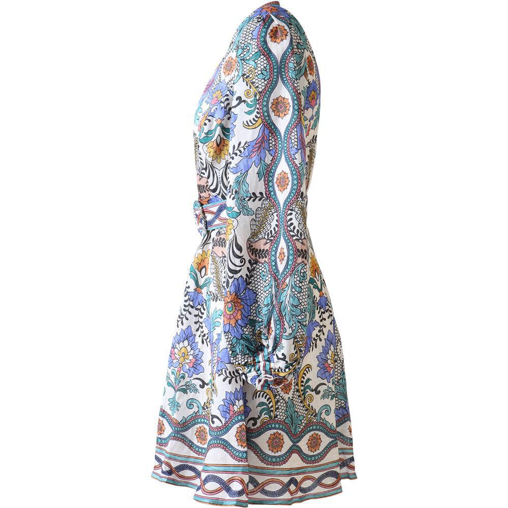 Ryann Linen Dress - Ivory