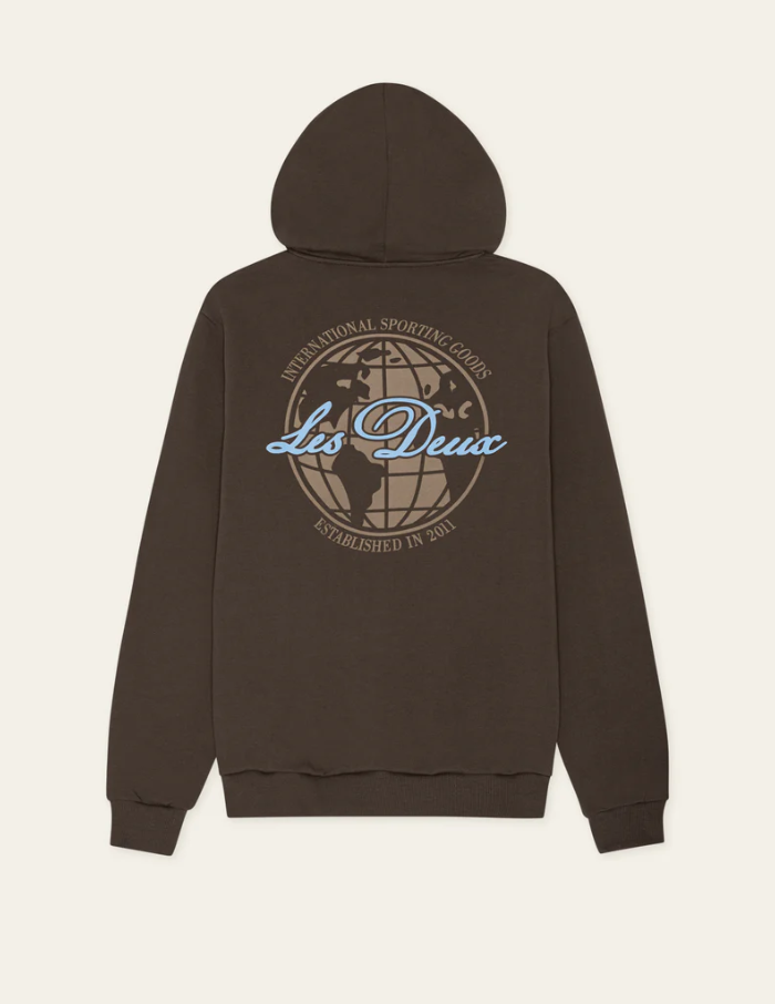 Ben Globe Hoodie Turkish Coffee Breown