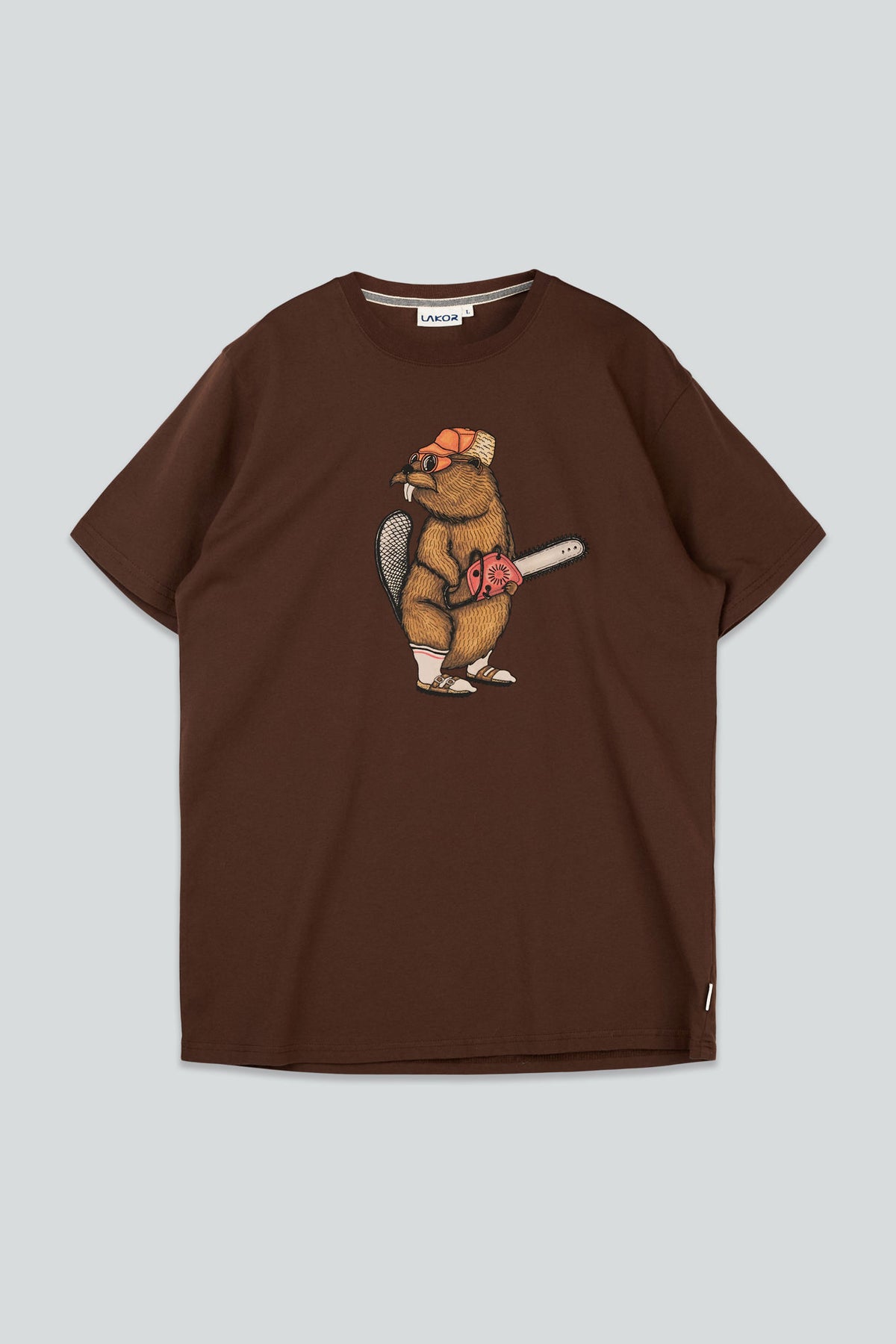 Lazy Lumber T-Shirt Chicory Coffee