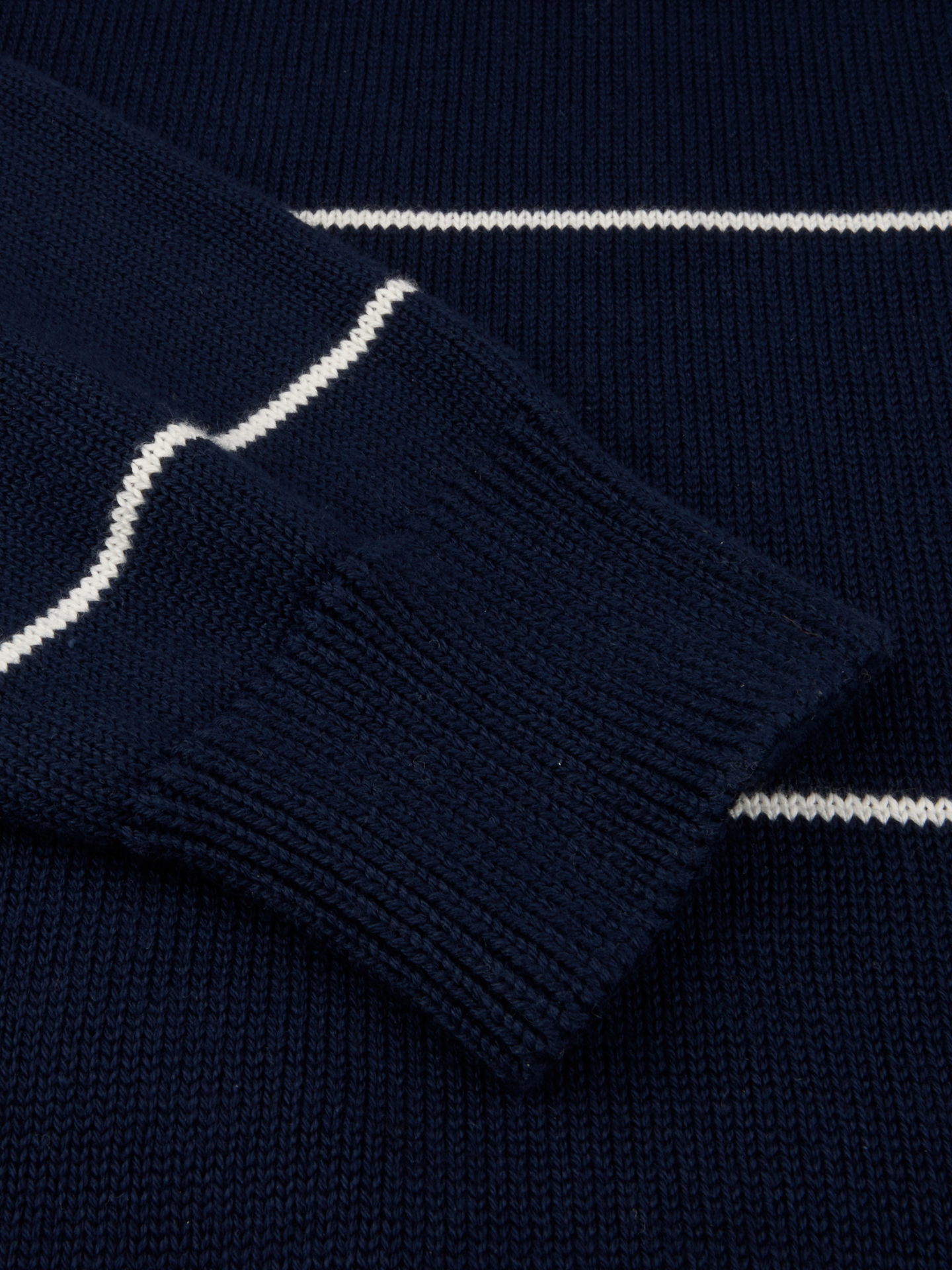 Pullover Knitted Crew Neck Organic Cotton