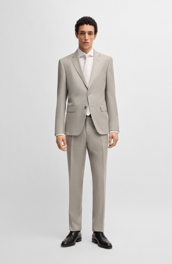 HUGE 2PCS LIGHT BEIGE SUIT