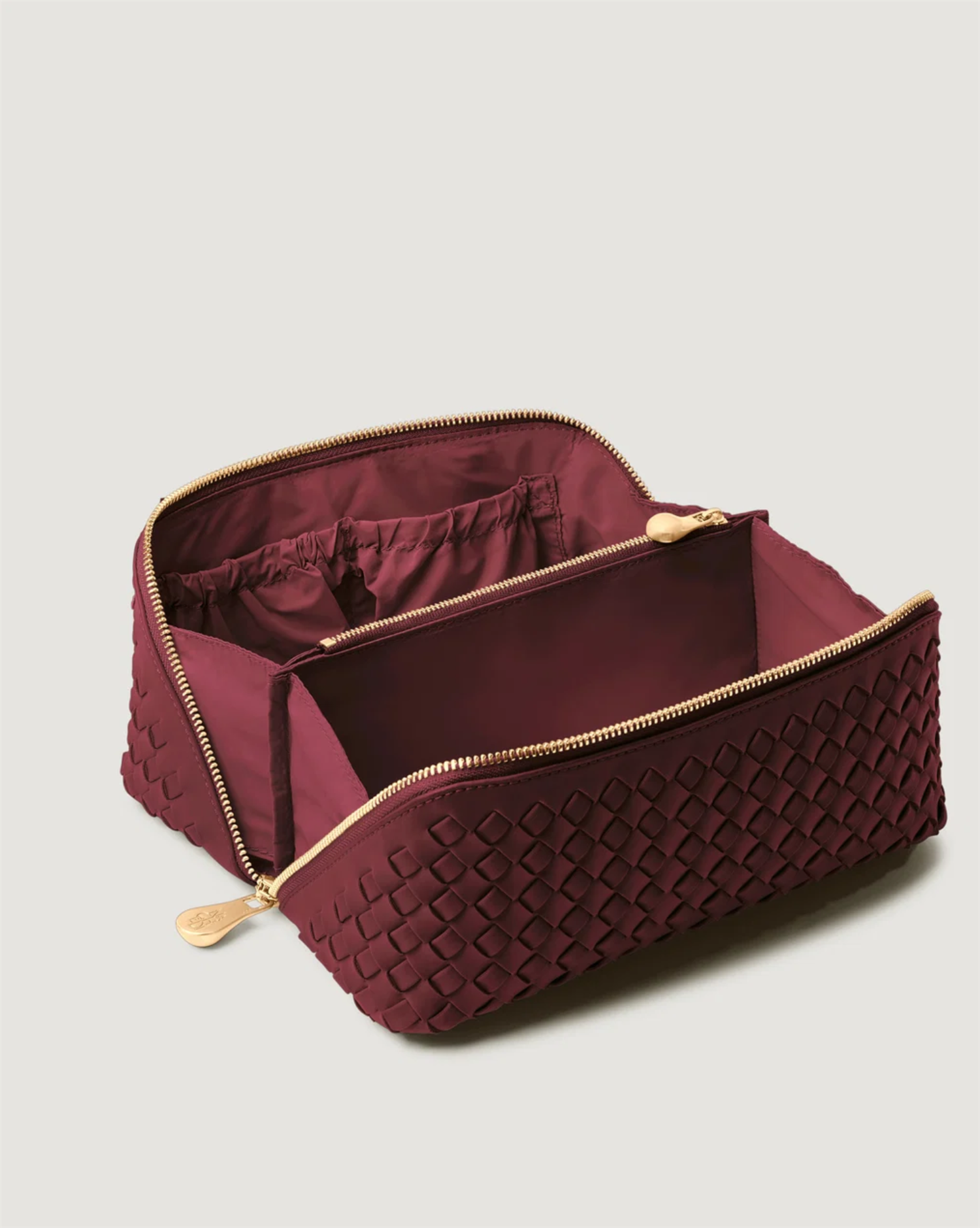 Caravan Medium Cosmetic Case Bourdeaux