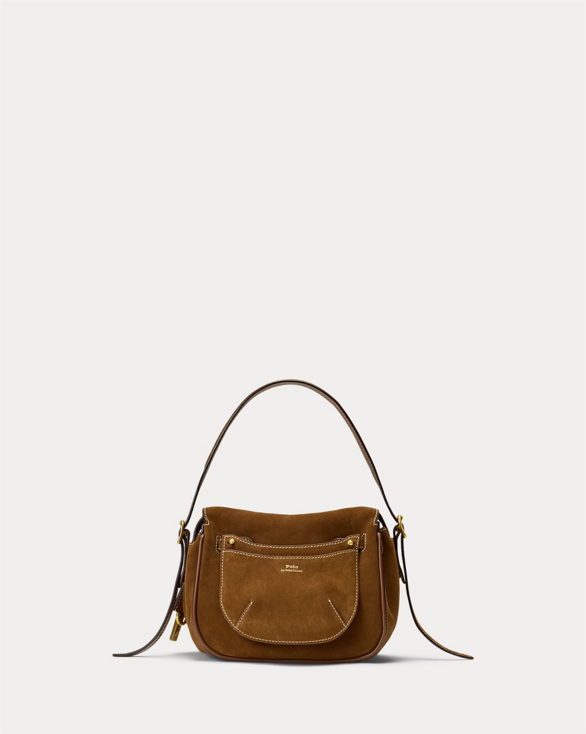 Polo ID Suede Mini Statchel cinnamon/cuoio