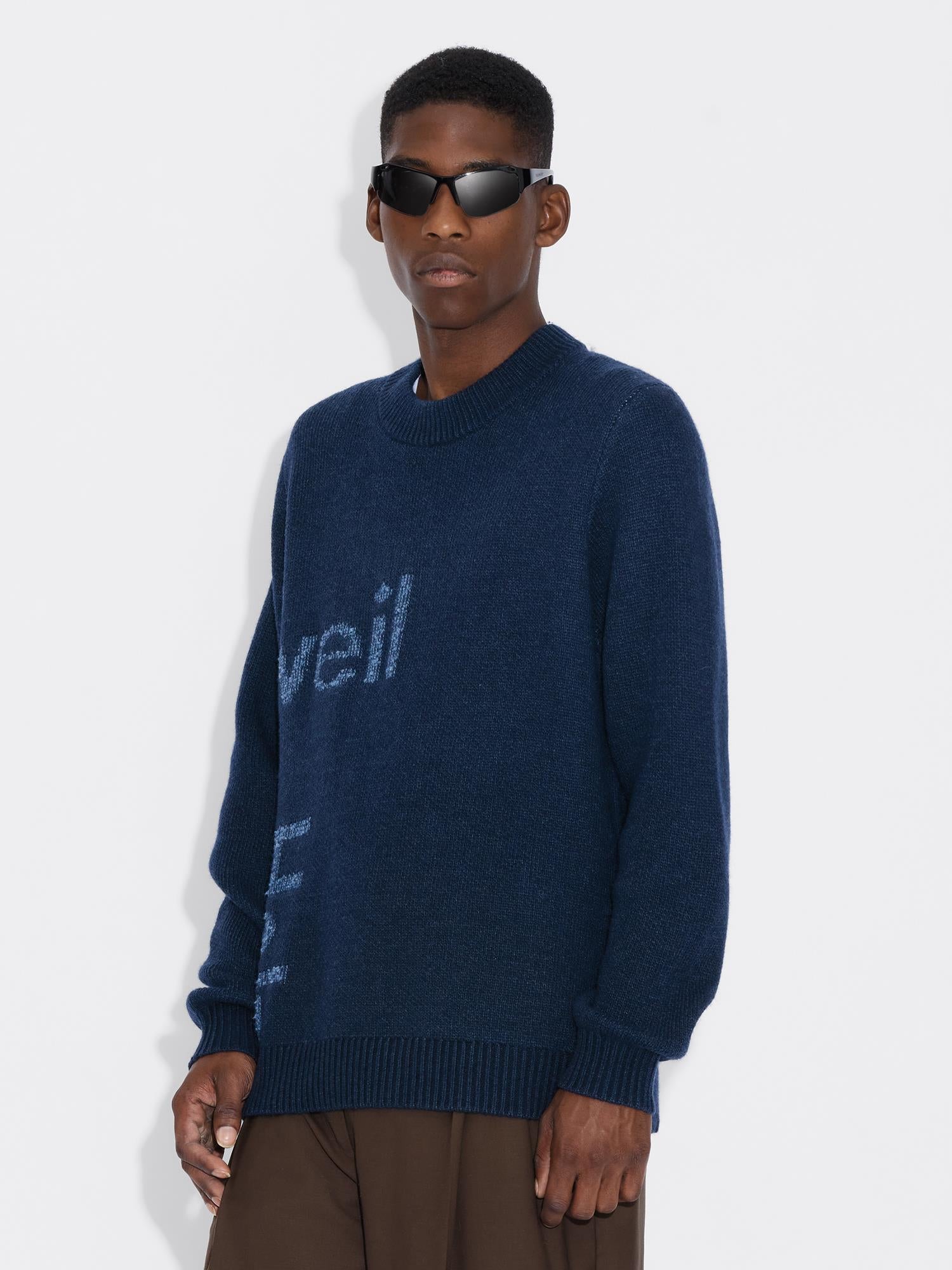 Haza Logo Crew - Blue Mix