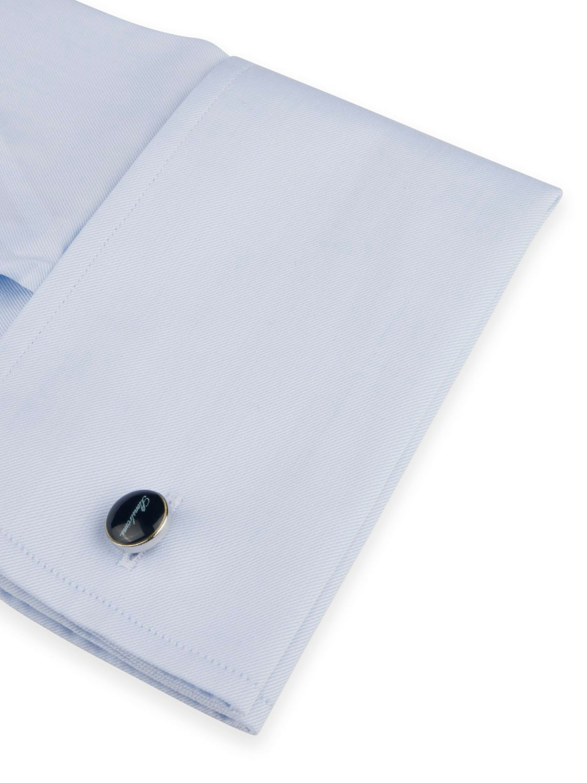 BLUE SHIRT FRENCH CUFF SLIM