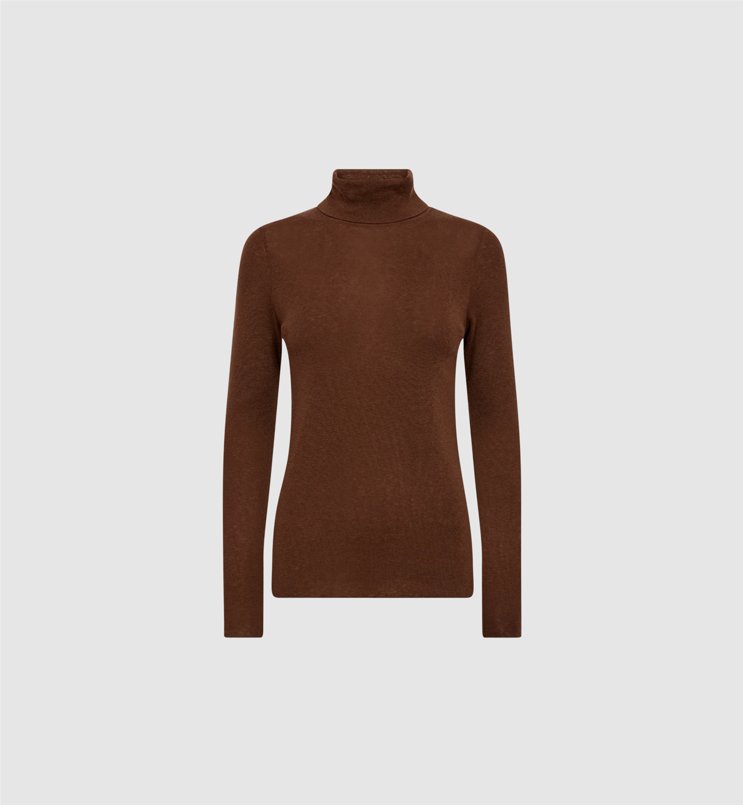 Mmbouch Rollneck Knit DT Brown
