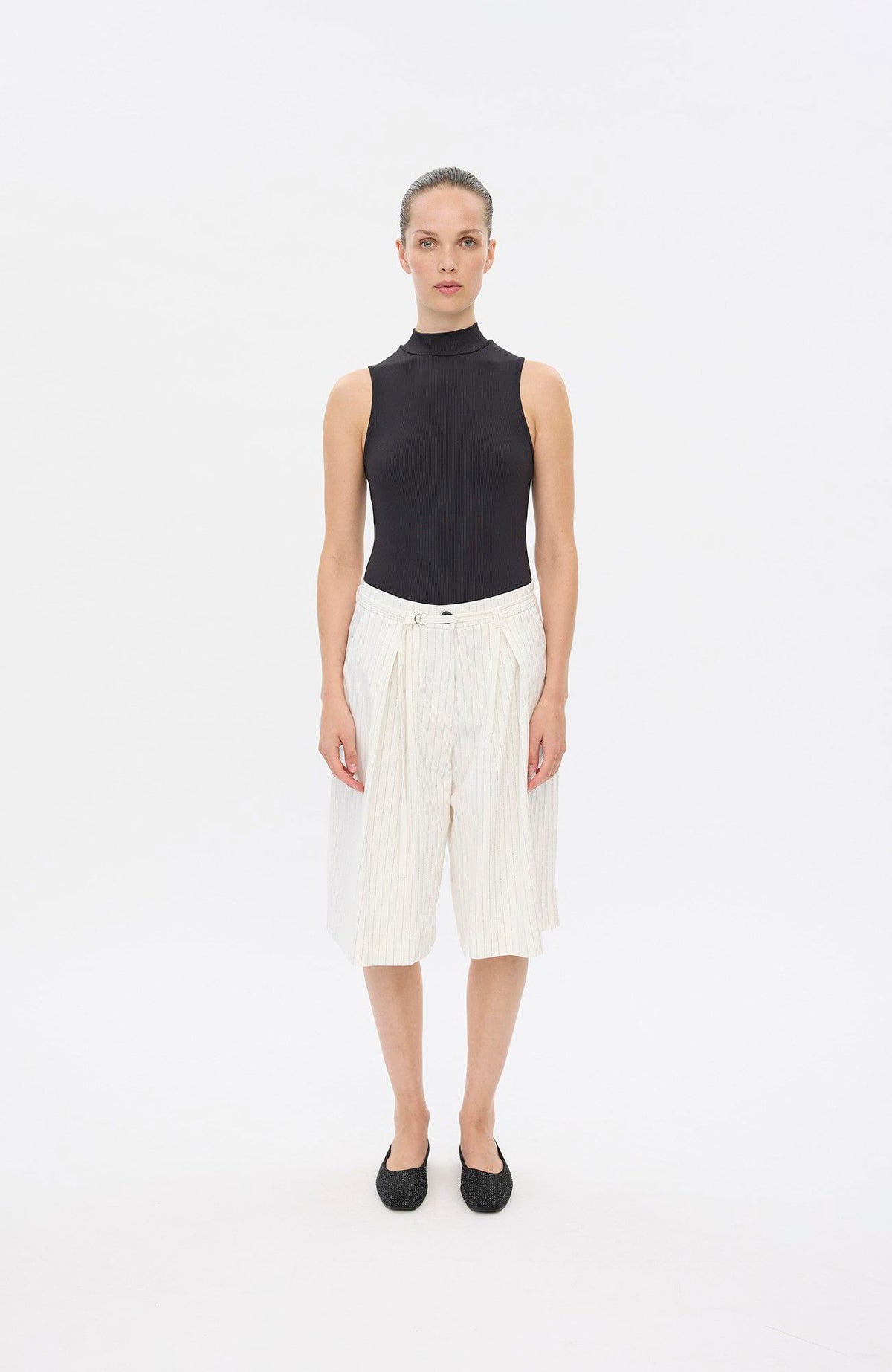 Lanafv Shorts 361 Coconut Milk Stripe