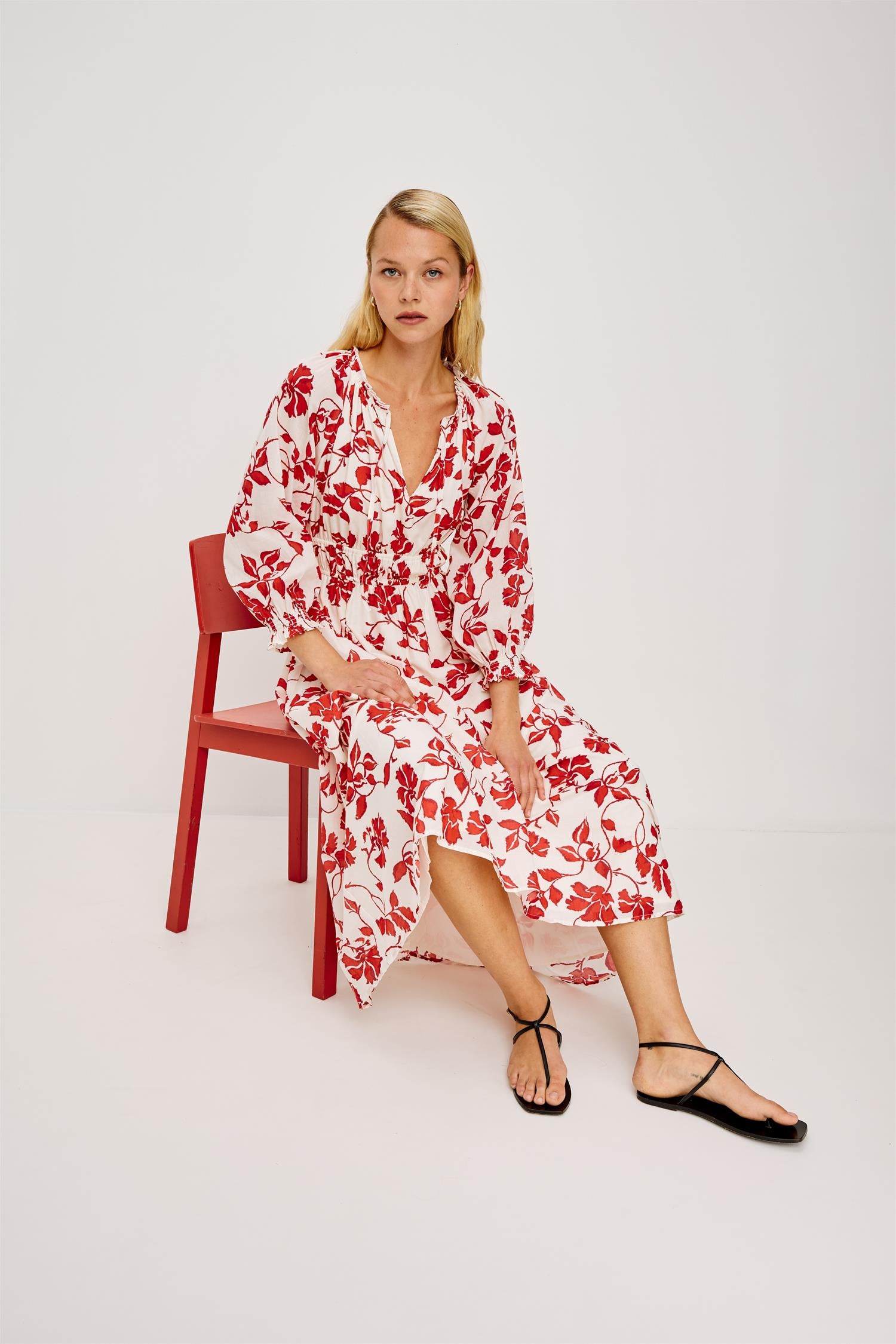 Matia dress Red Jasmin