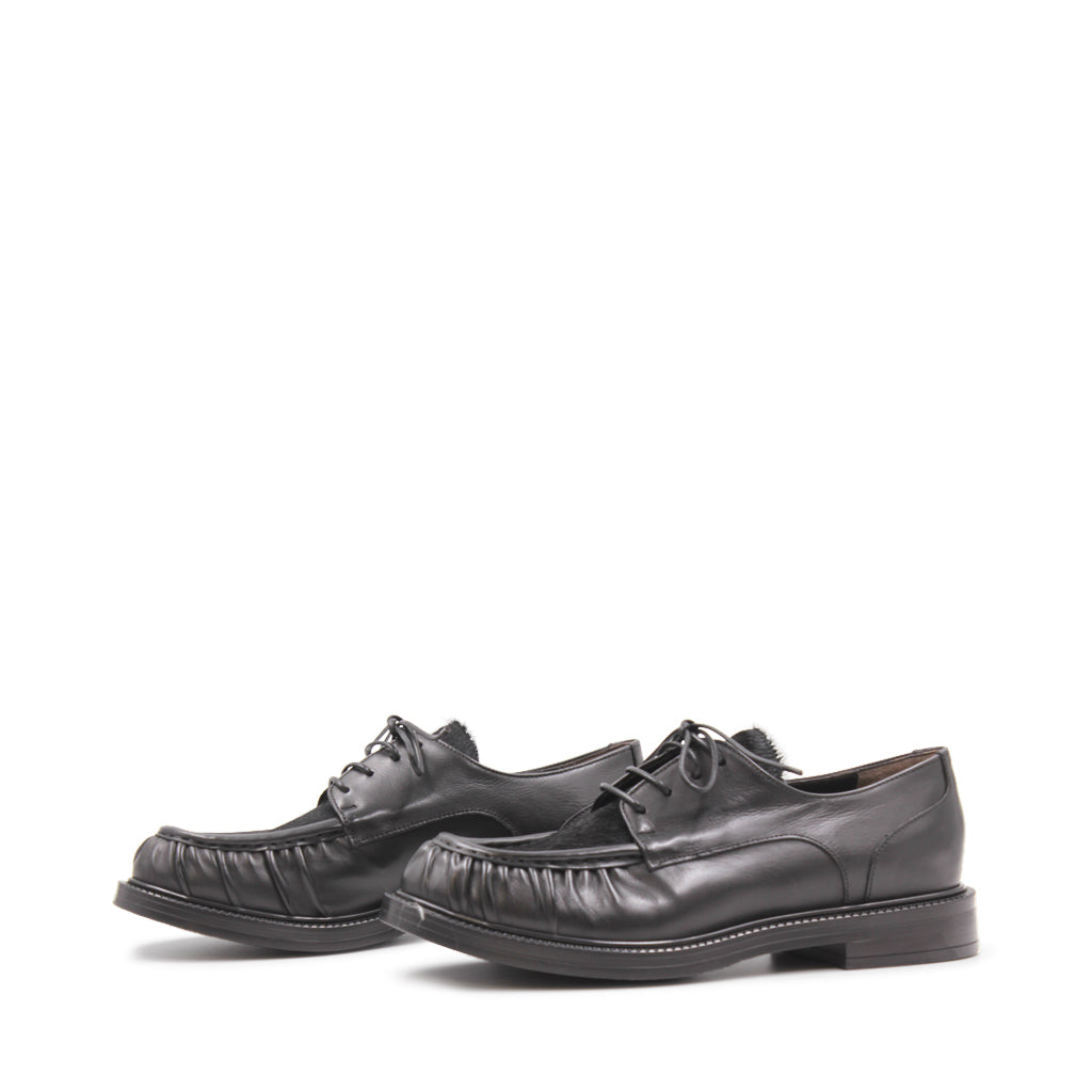P316BG LADIES SHOES RUBIN NERO CAVALLINO NERO