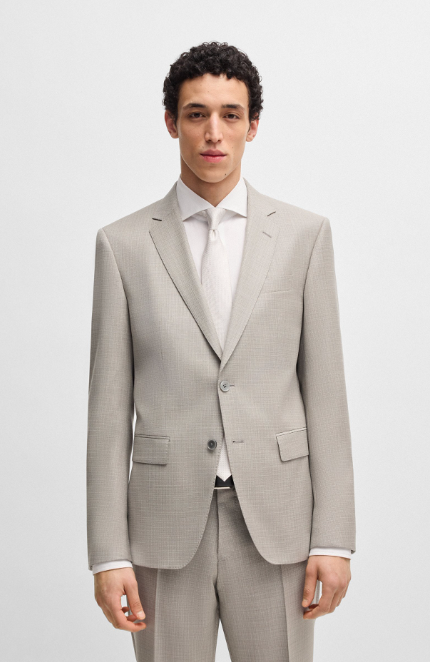 HUGE 2PCS LIGHT BEIGE SUIT