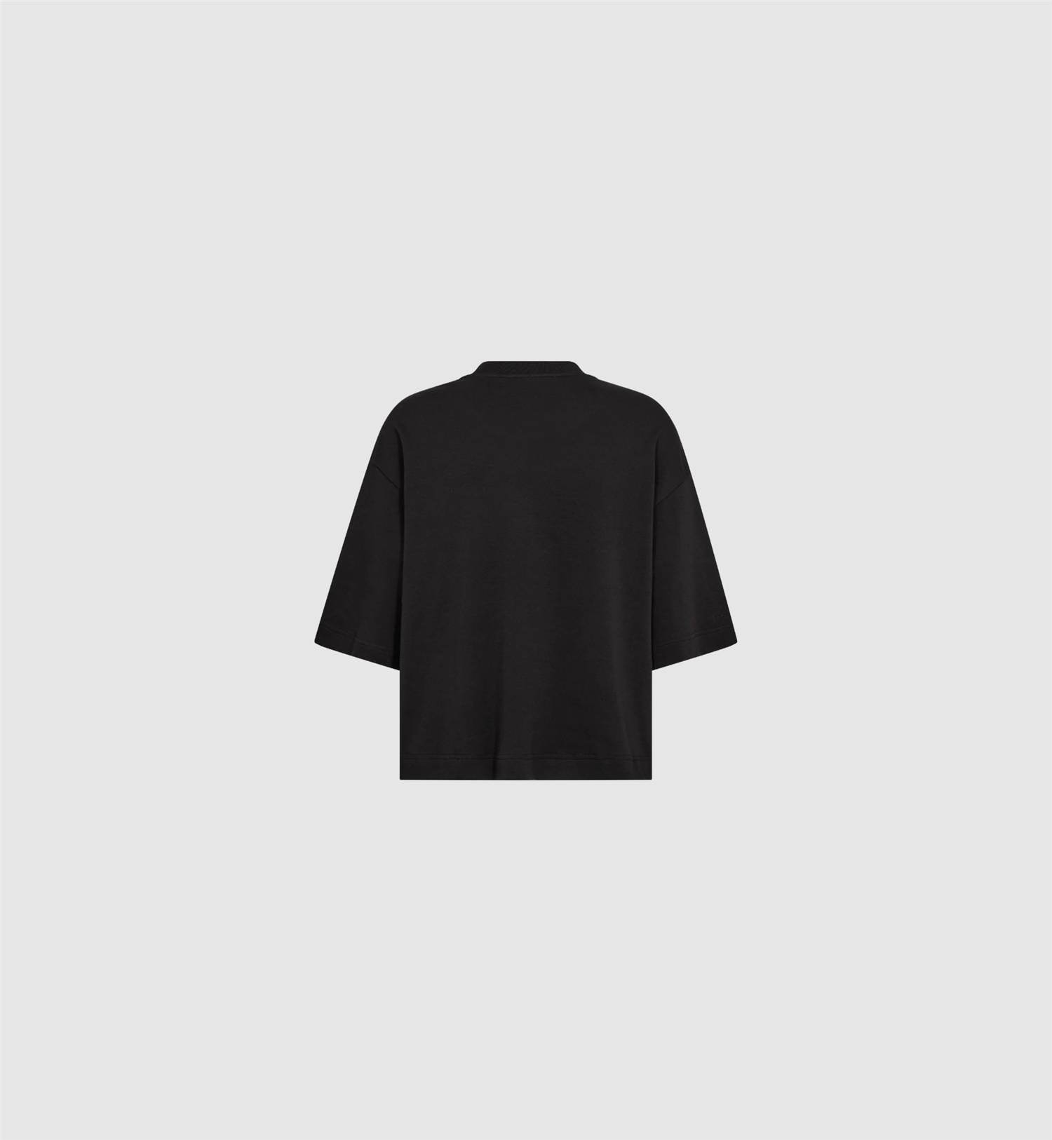 Mmnatalie O-Ssboxy Tee Black