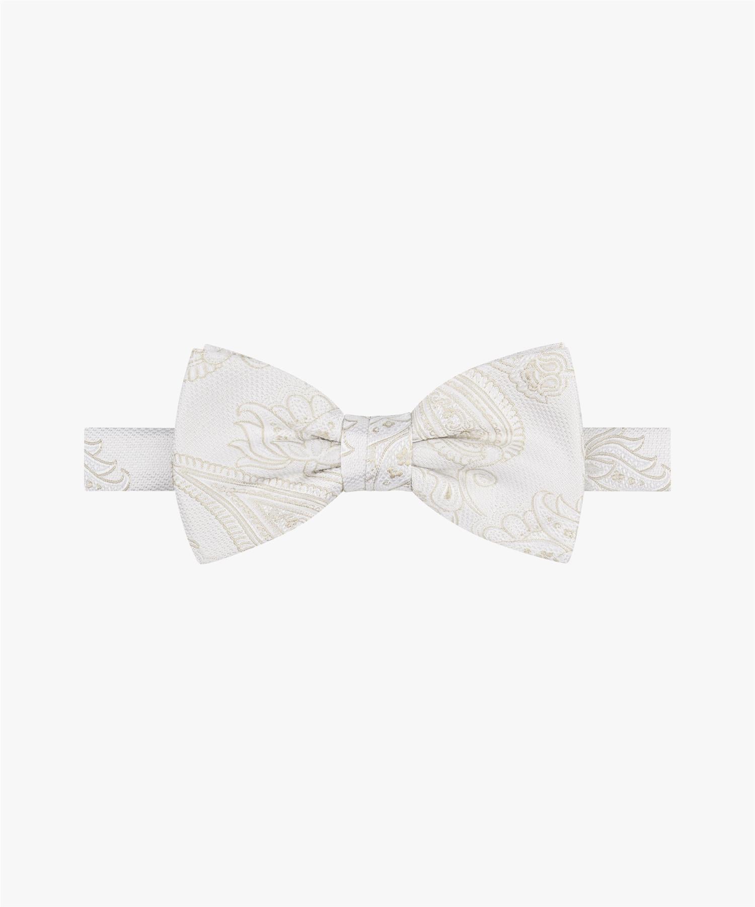Bowtie Paisley Off White
