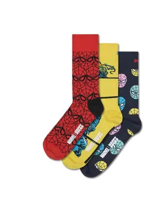 MARVEL Spider-Man 3-Pack Socks Gift Set 41-46