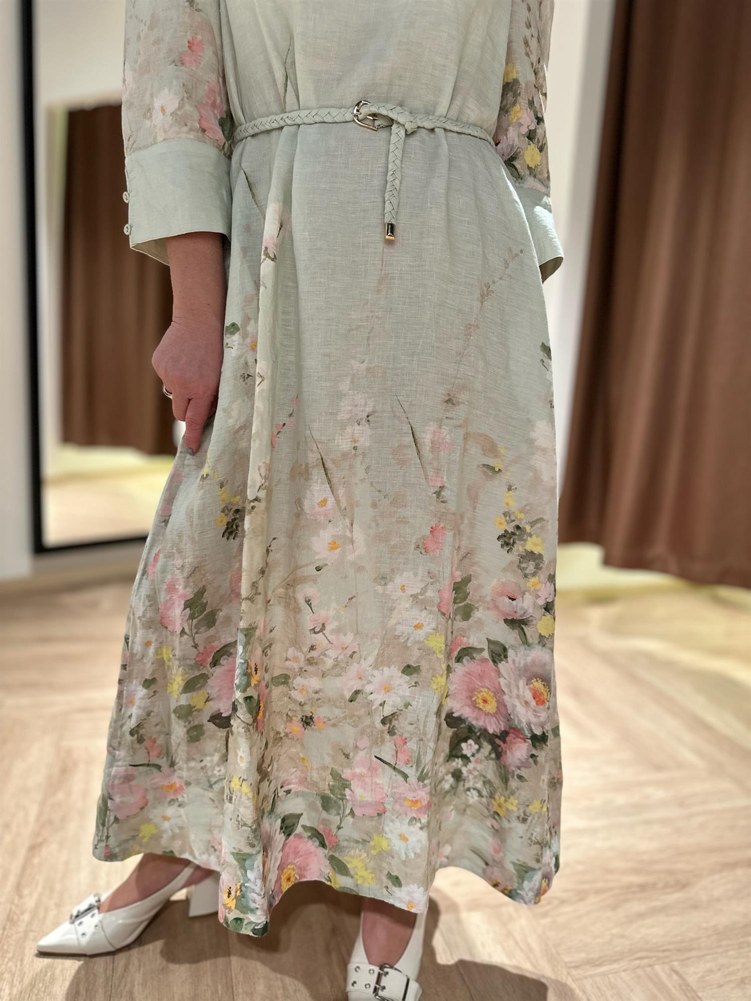 Linen Shift Dress Harmony