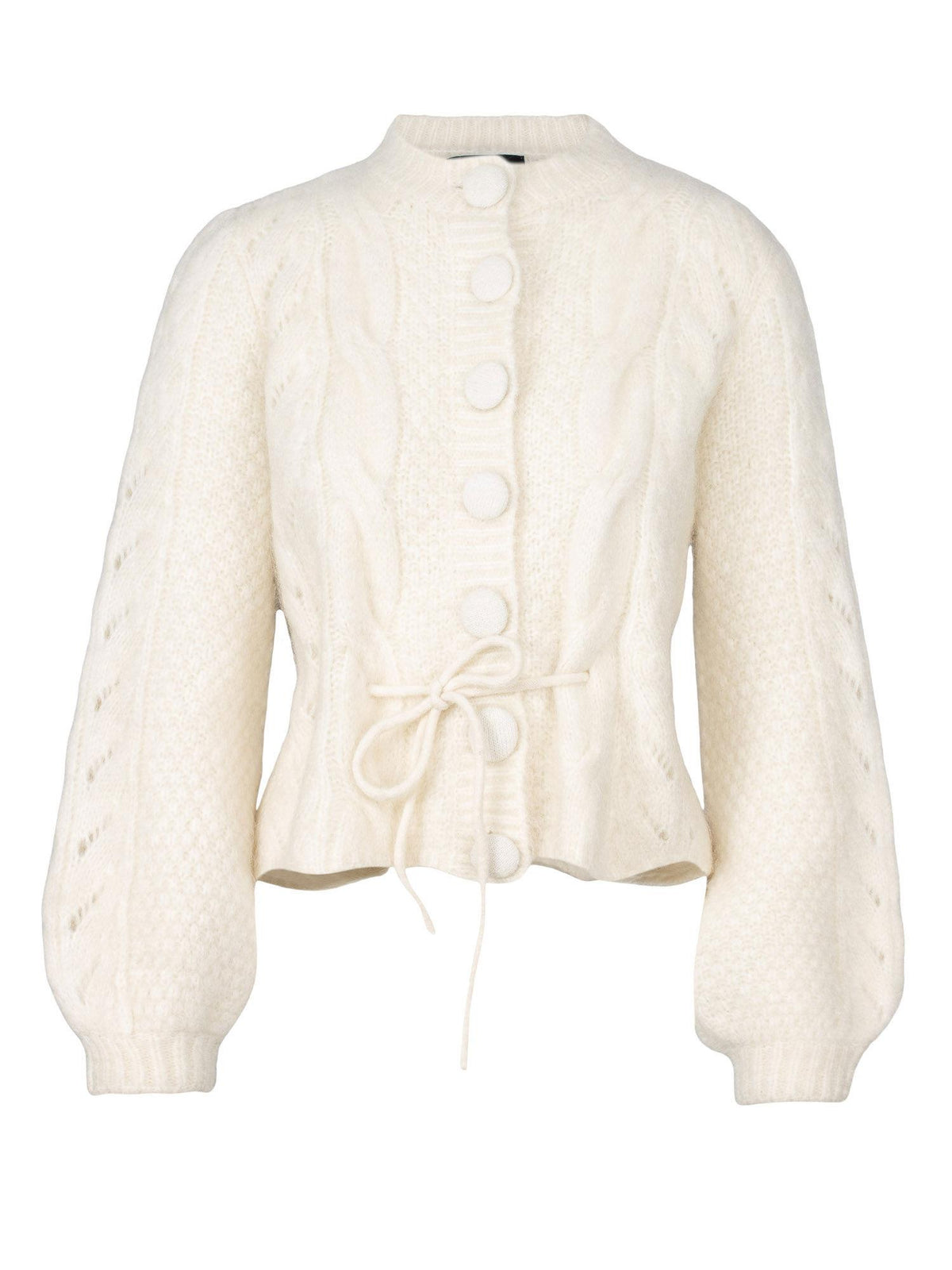 Sophia Chunky Cardigan Brigh White