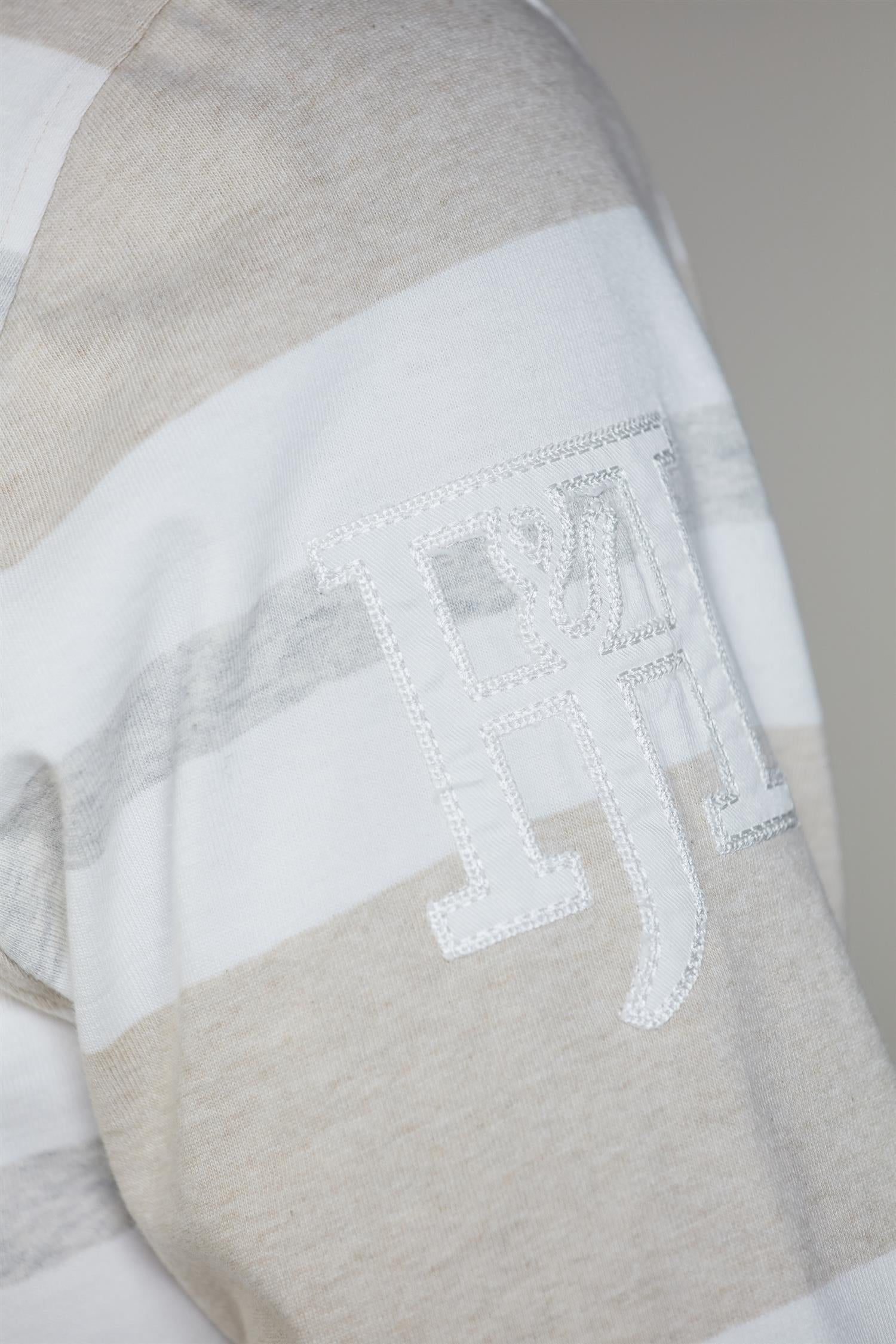 Y.D Stripe Back Rugger Sand