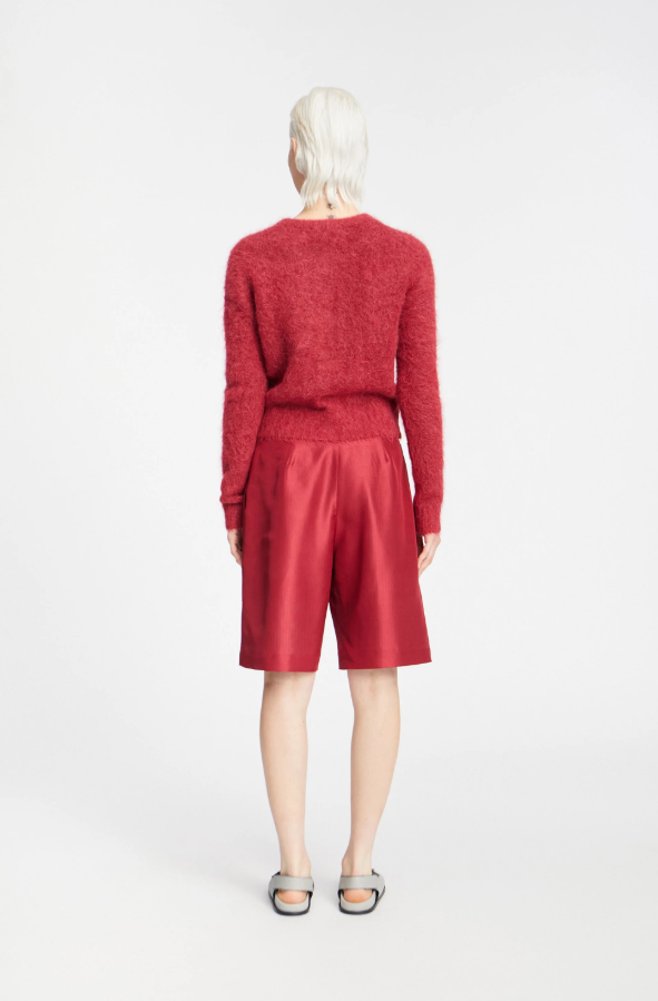 Povilla Cardigan Bordeaux