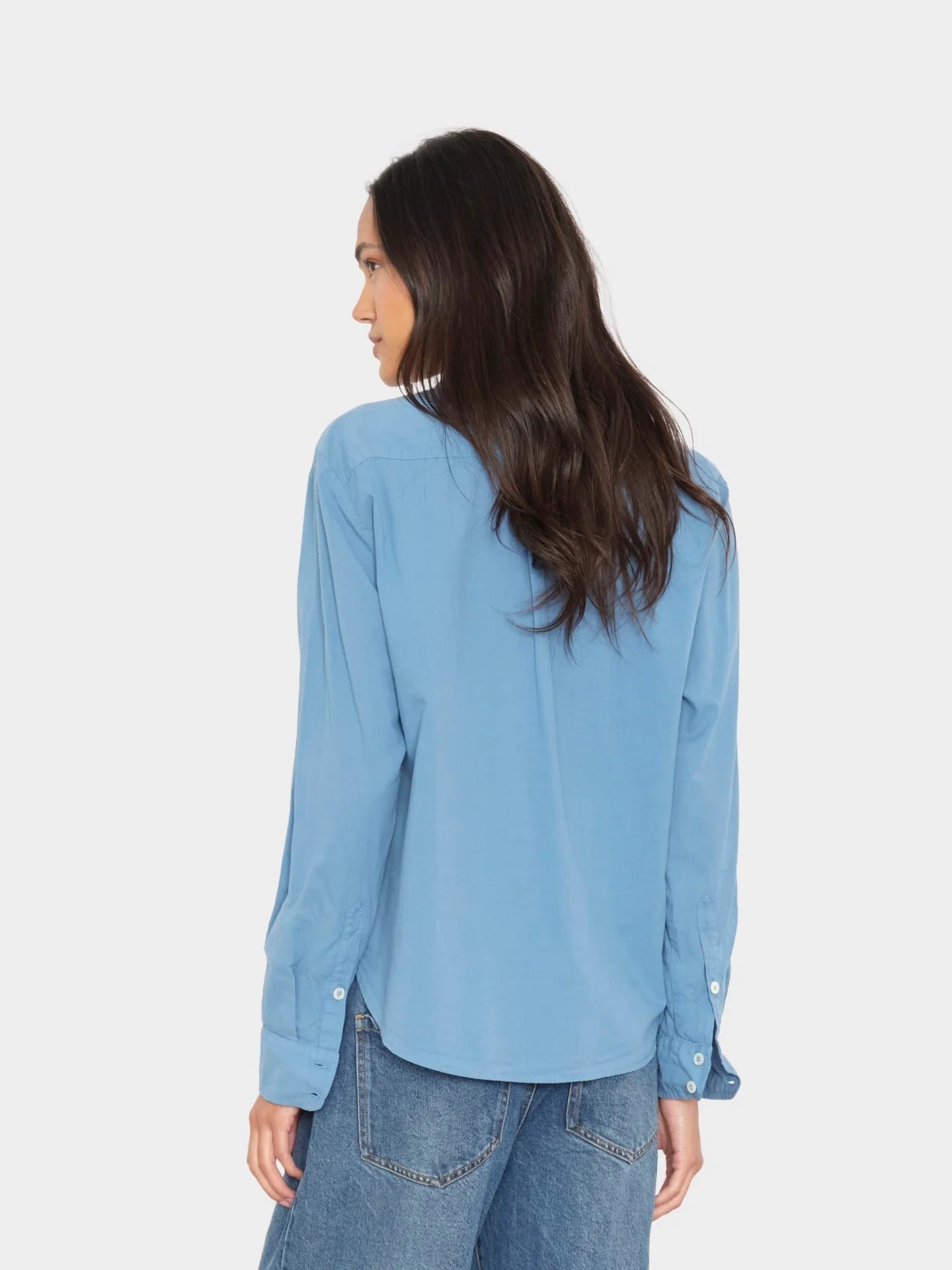 Bowie Shirt Blue Lark