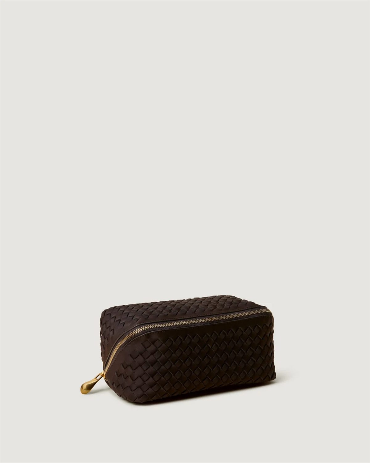 Caravan Medium Cosmetic Case Chocolate