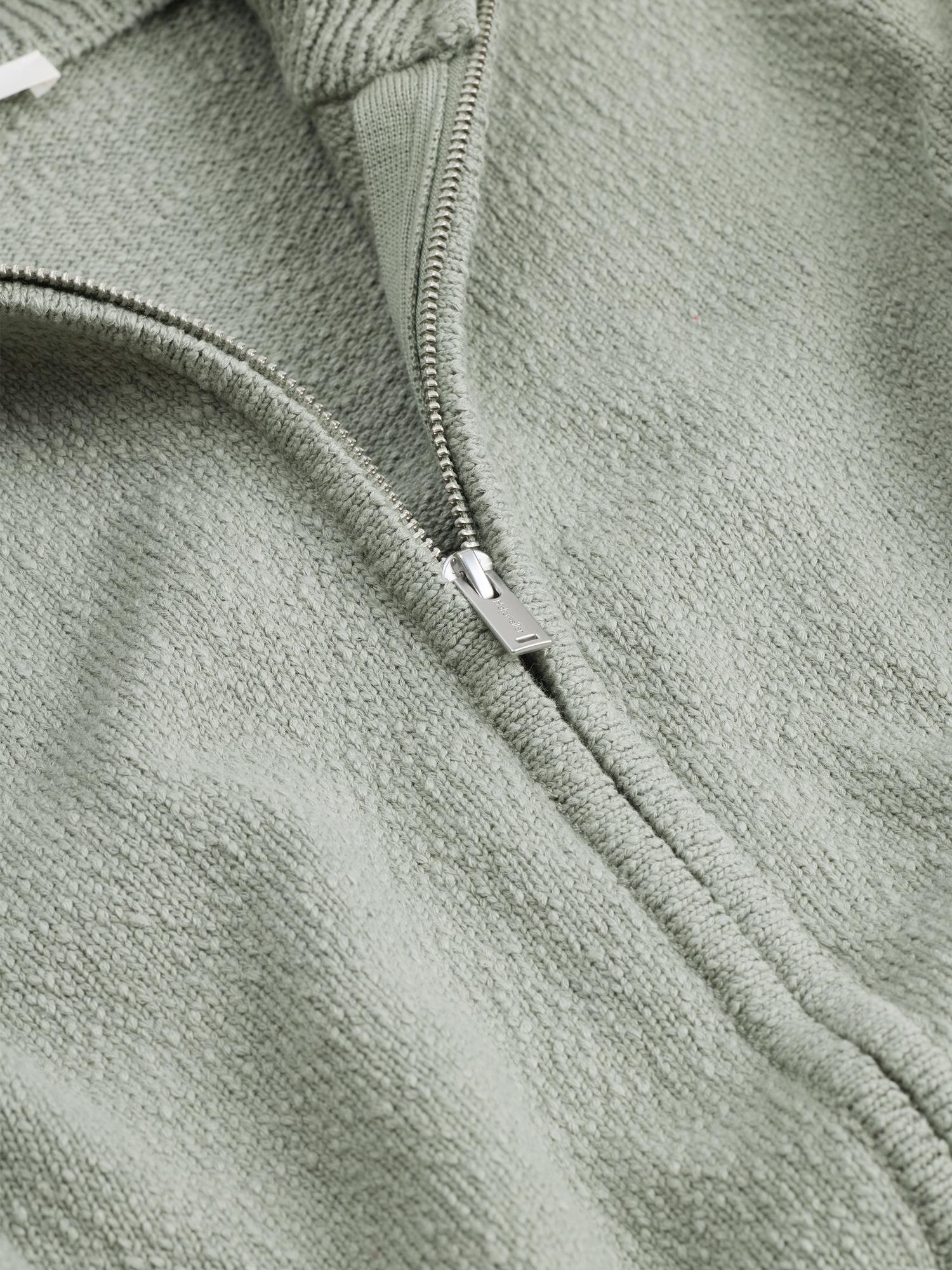 Atlantic Zip Cardgan Teal