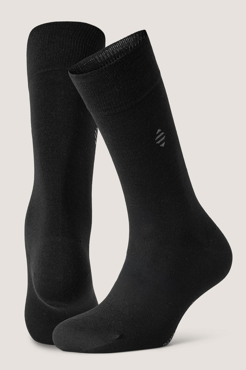 3pk Daniel Bamboo Crew Navy/Charcoal/Black