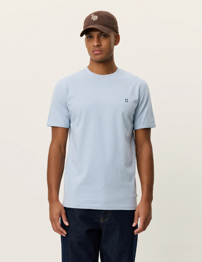 Norregaard Contrast T-Shirt Blue Fog