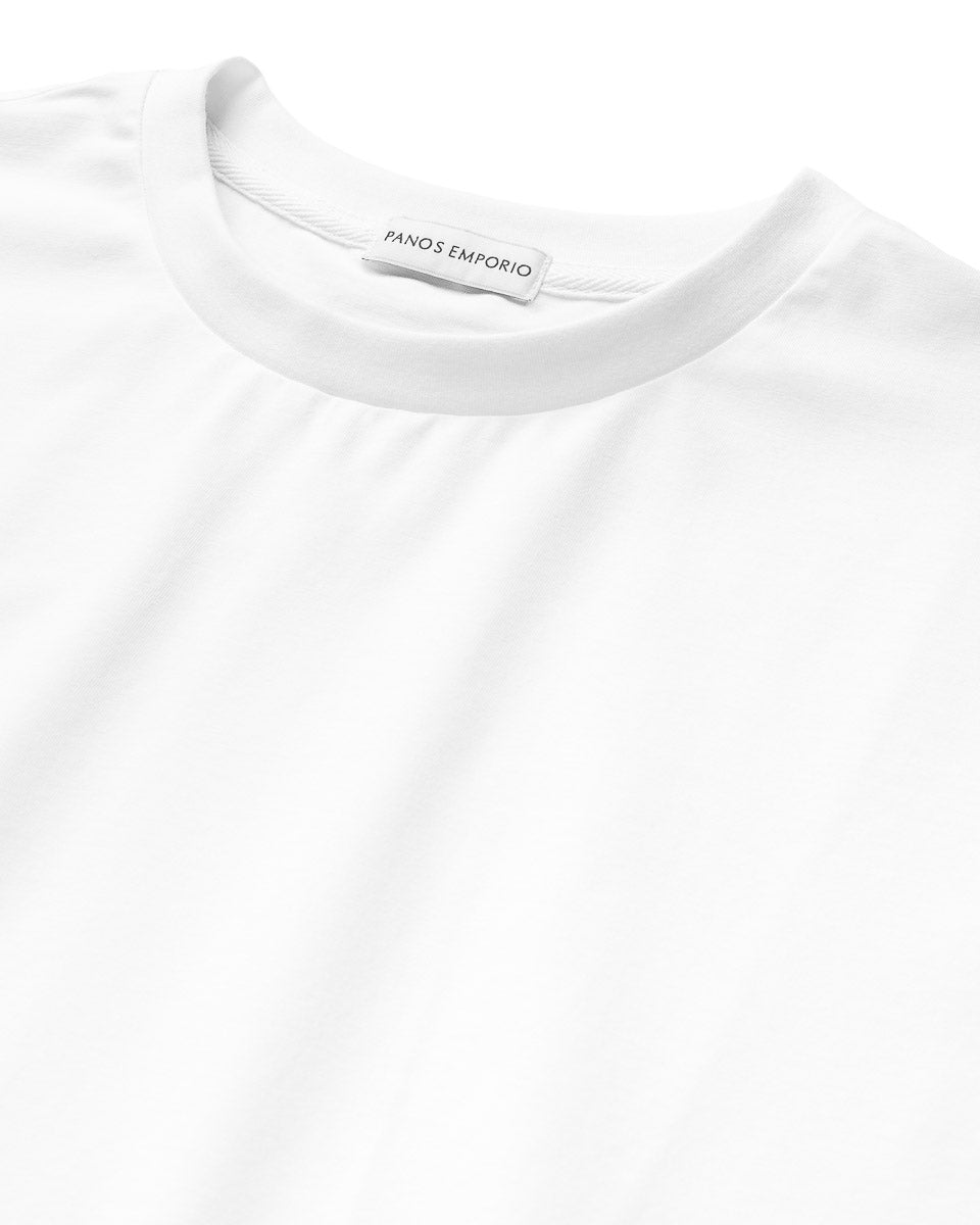 Organic Cotton Crew Tee white