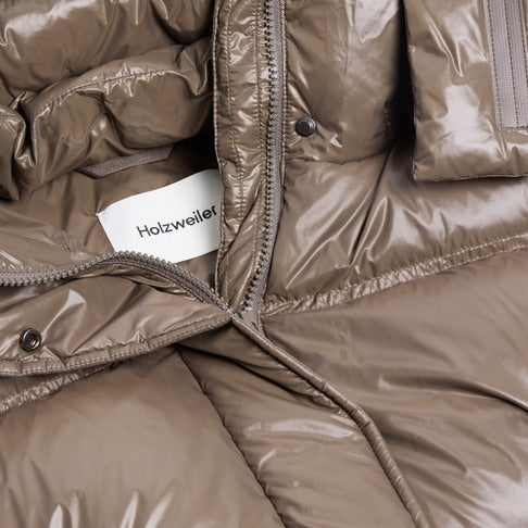 Steilia Short Down Jacket Brown
