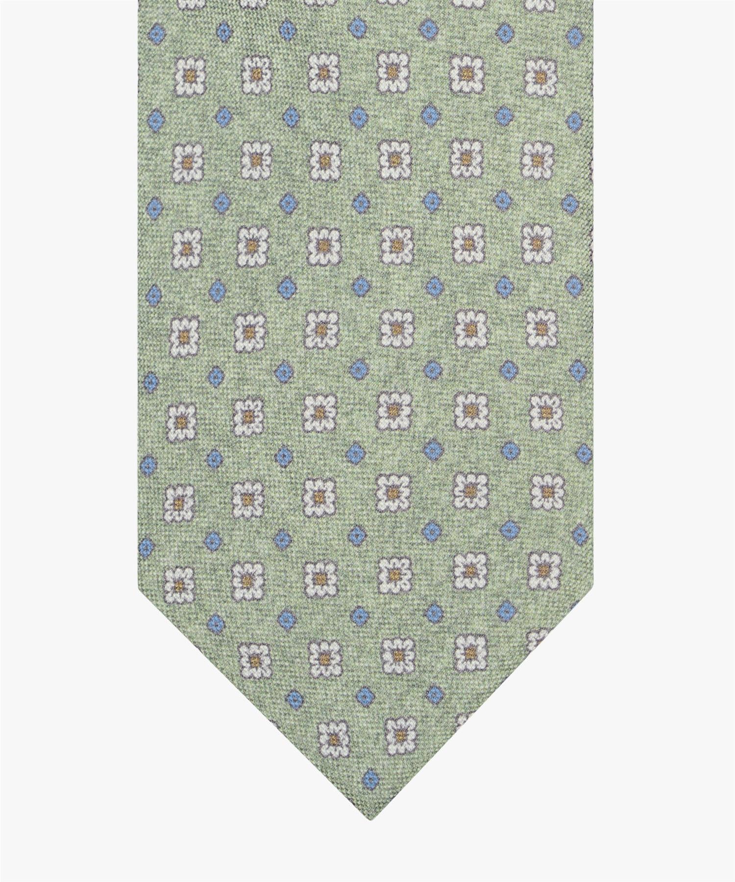 Tie Motif Print Green