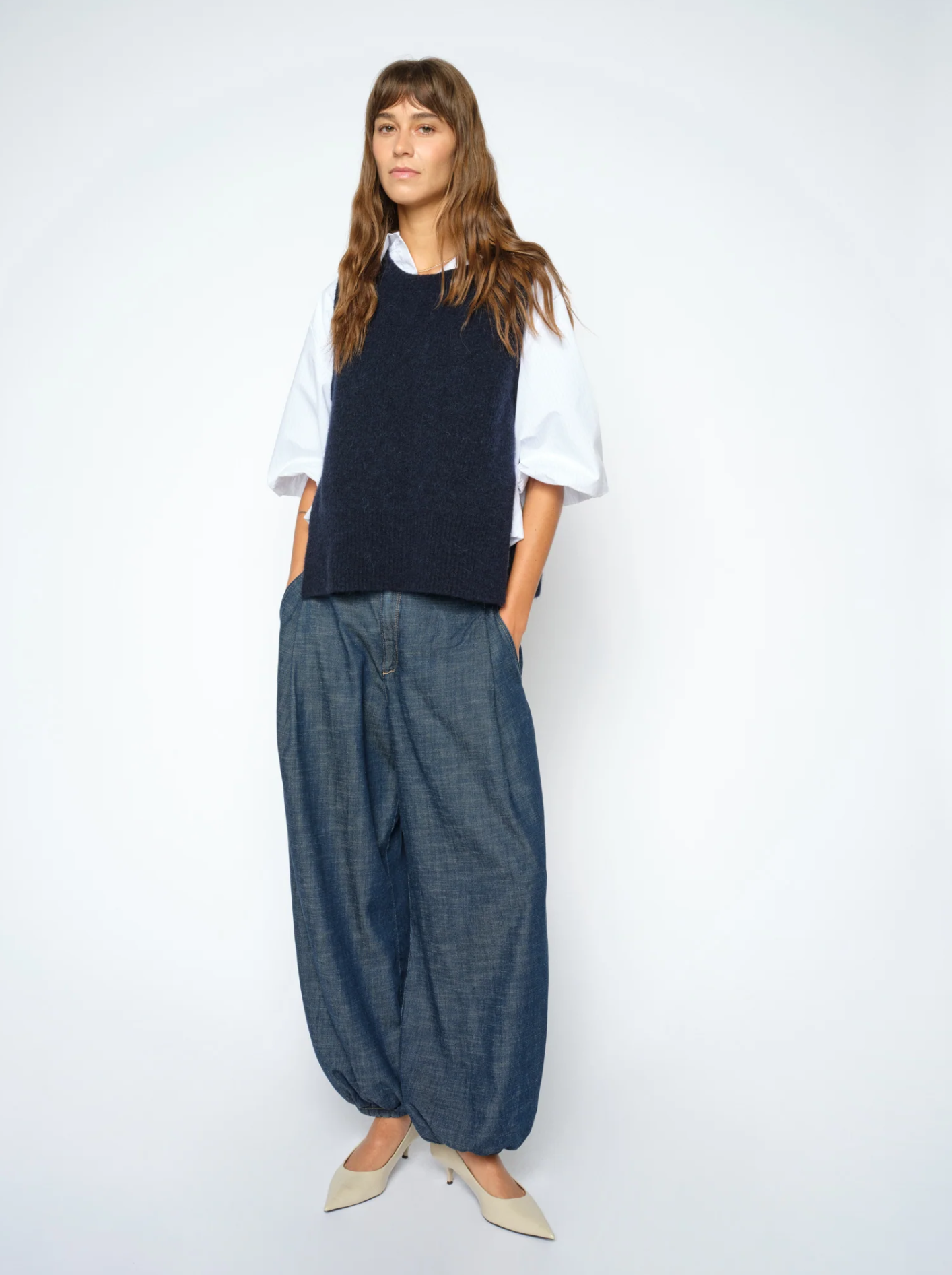Mmmarah Pagato Jeans Dark Blue