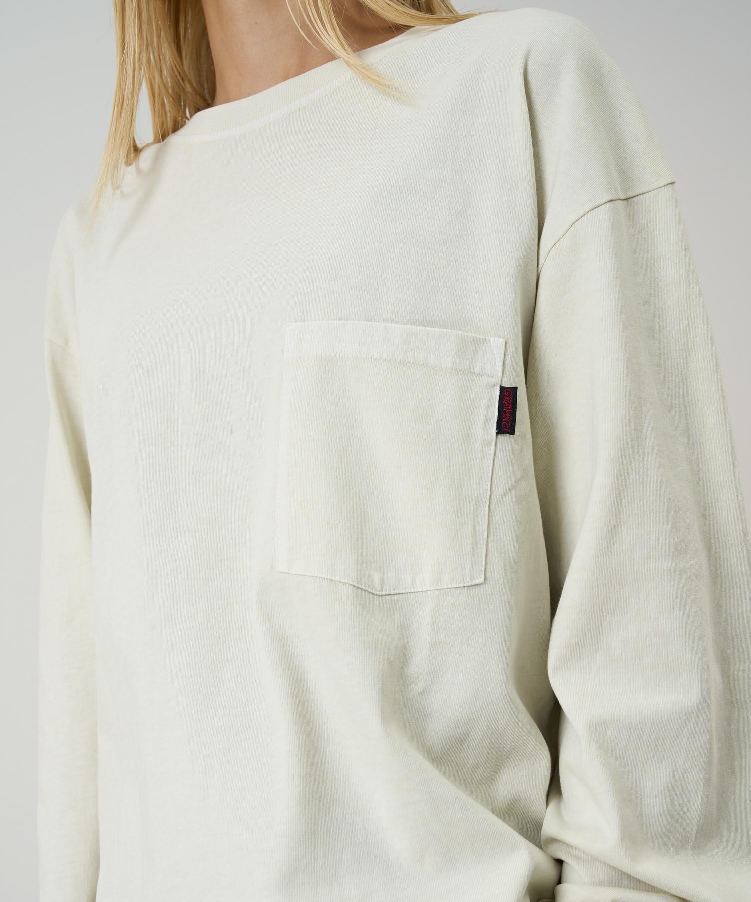 L/S Pocket Tee Natural Pigment