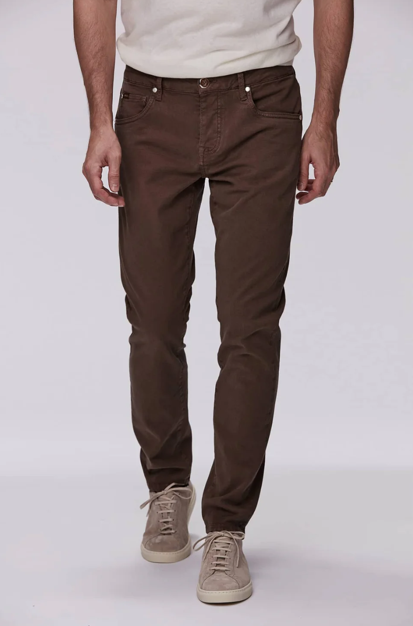 CLYO 5PKT STRETCH DARK BROWN