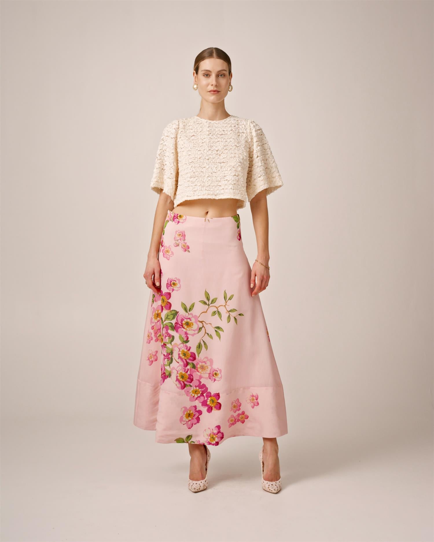 Viscose Skirt PF25 Cherry Blossom