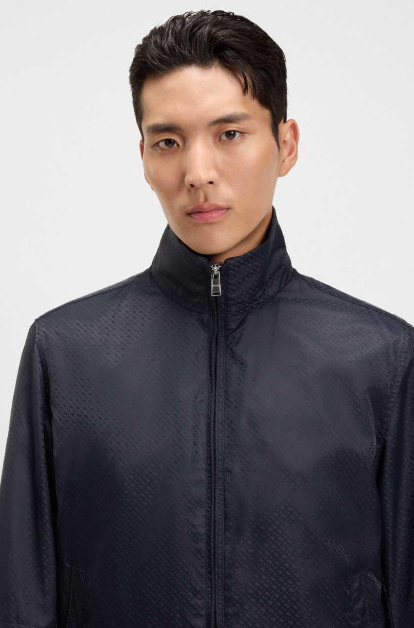 C-Casamu Water Repellent Monogram Jacket