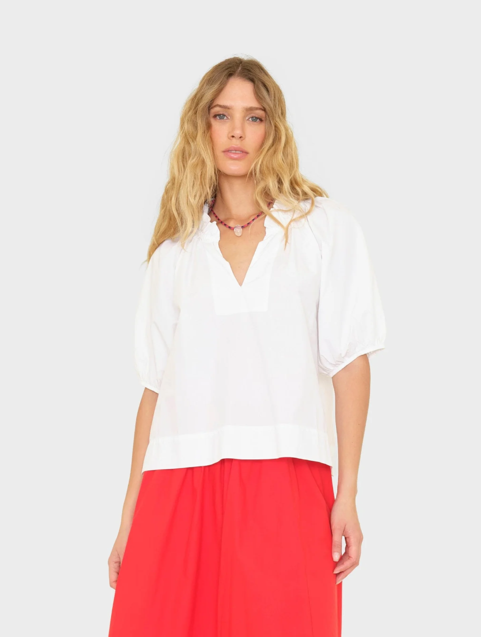 Clementine Top White