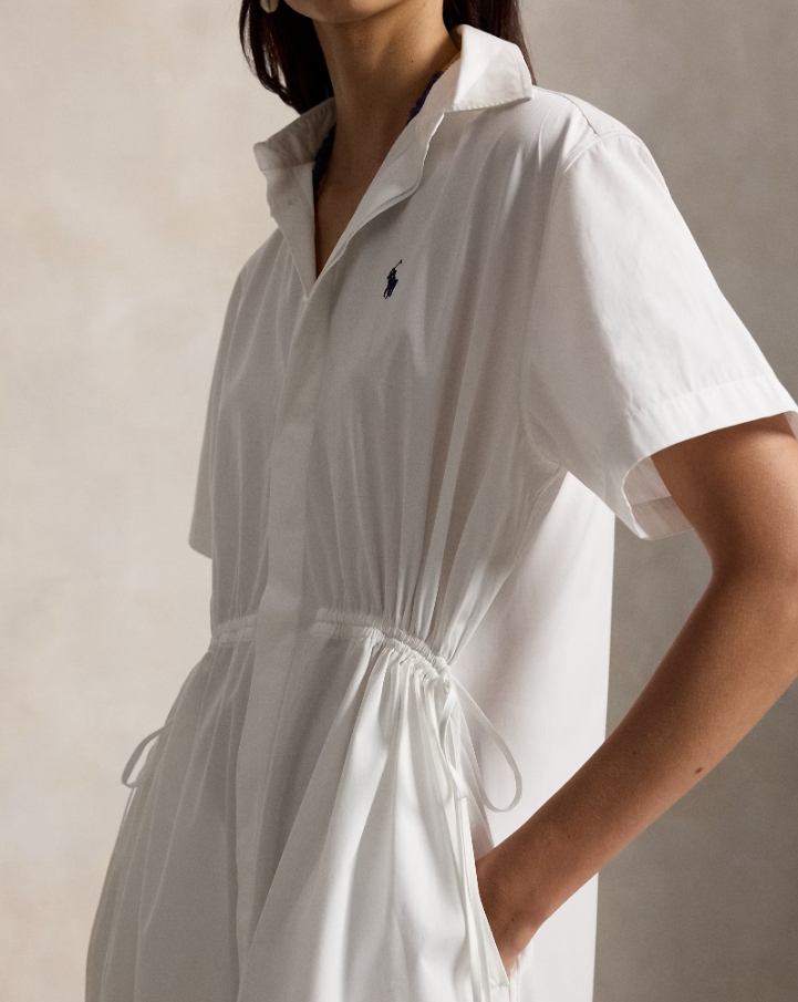 Womven-Shirt Dress White