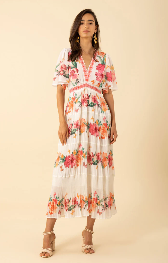 Angie Long Dress Ivory