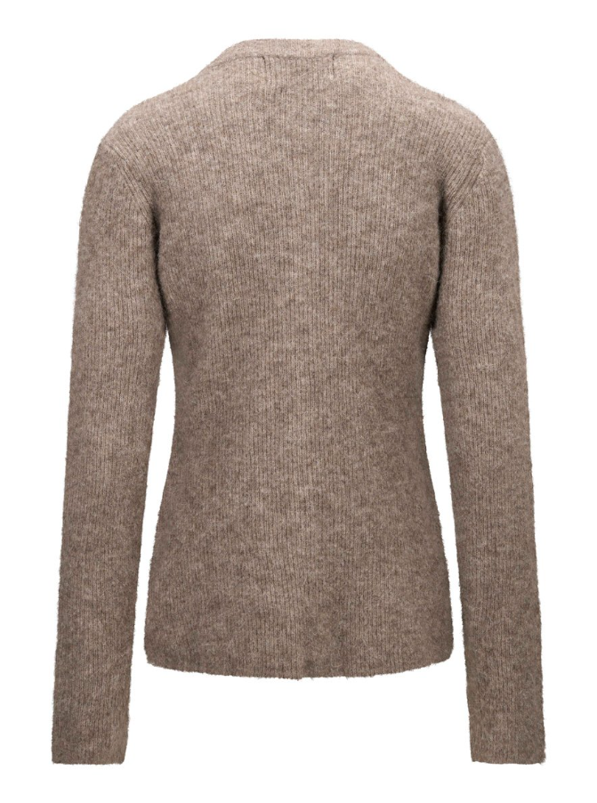 Iza Alpaca cardigan Walnut
