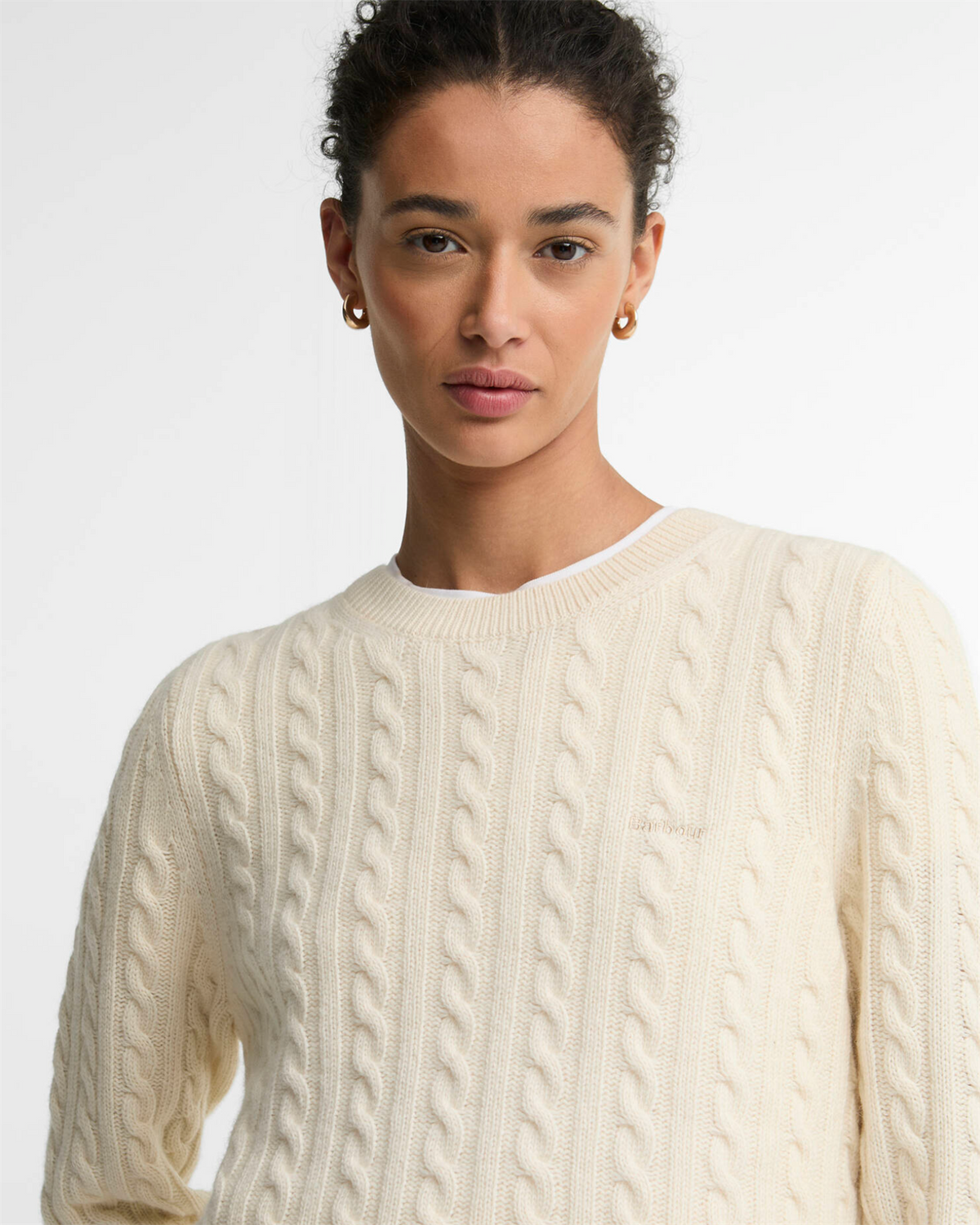 Ashdown Knitted Jumper Ecru