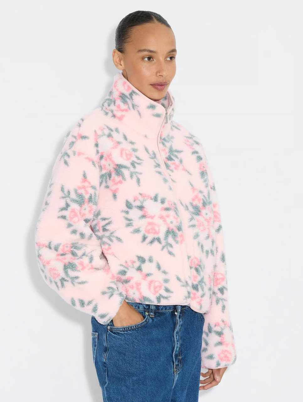 Rype Fleece Jacket Light Pink