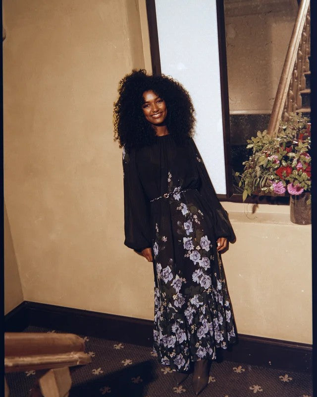 Georgette Relaxed Dress Amadore