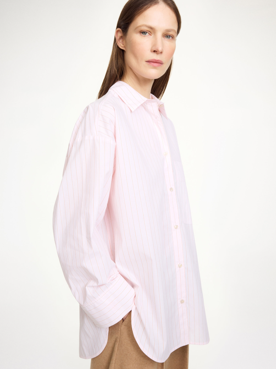 Derris Shirt - Chalk Pink Stripe