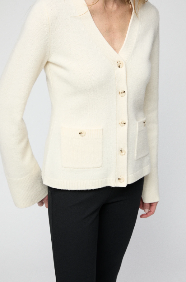 Adele Cardigan Black Buttermilk