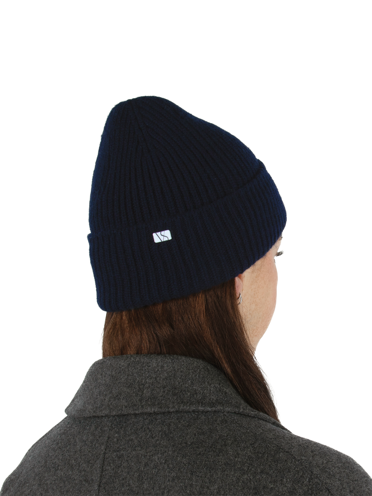 Beanie Cashmere Wool Dusk Navy
