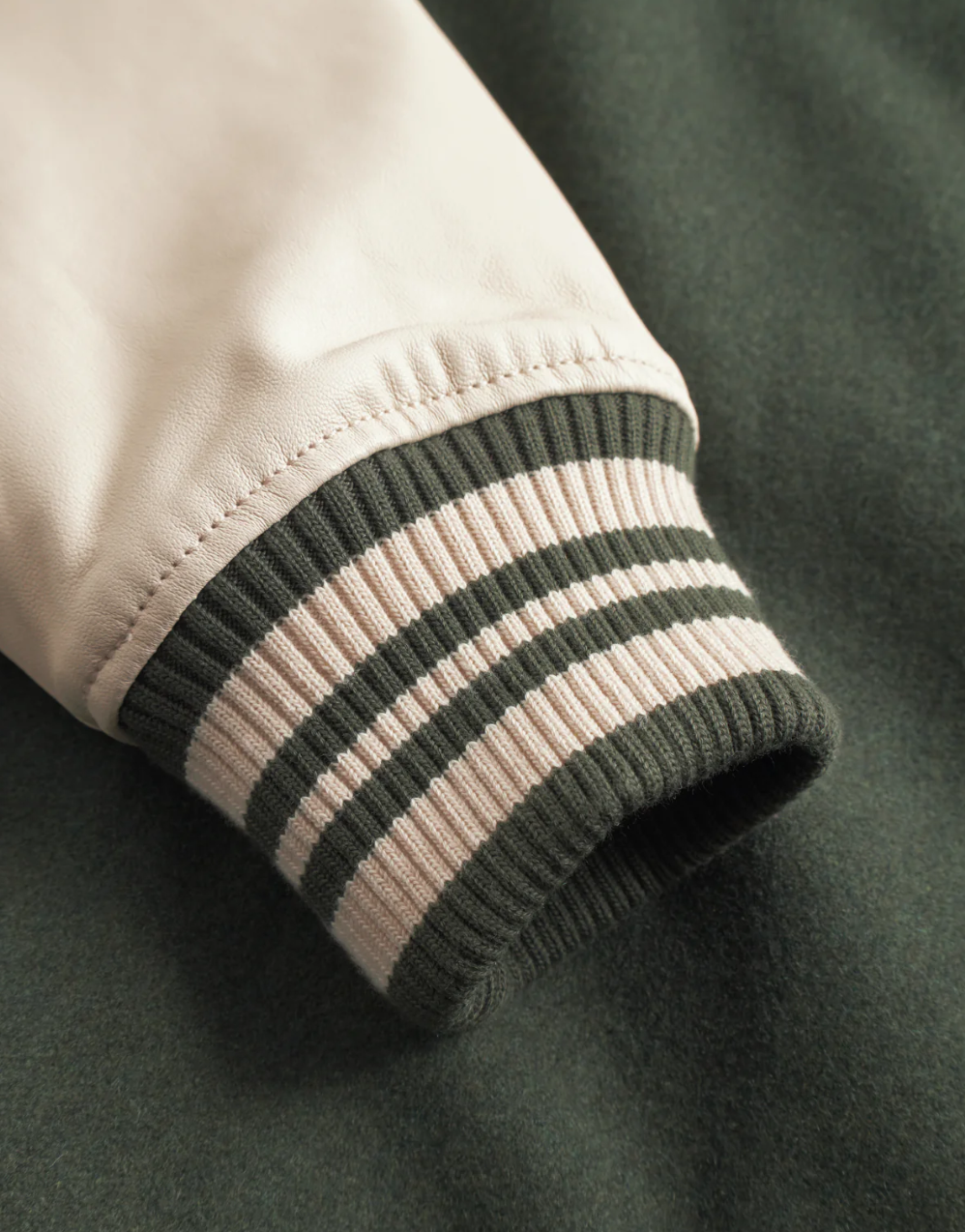 Les Deux Varsity Wool Jacket Duffel Bag