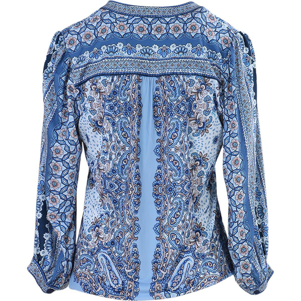 Alianna Jersey Top - Blue