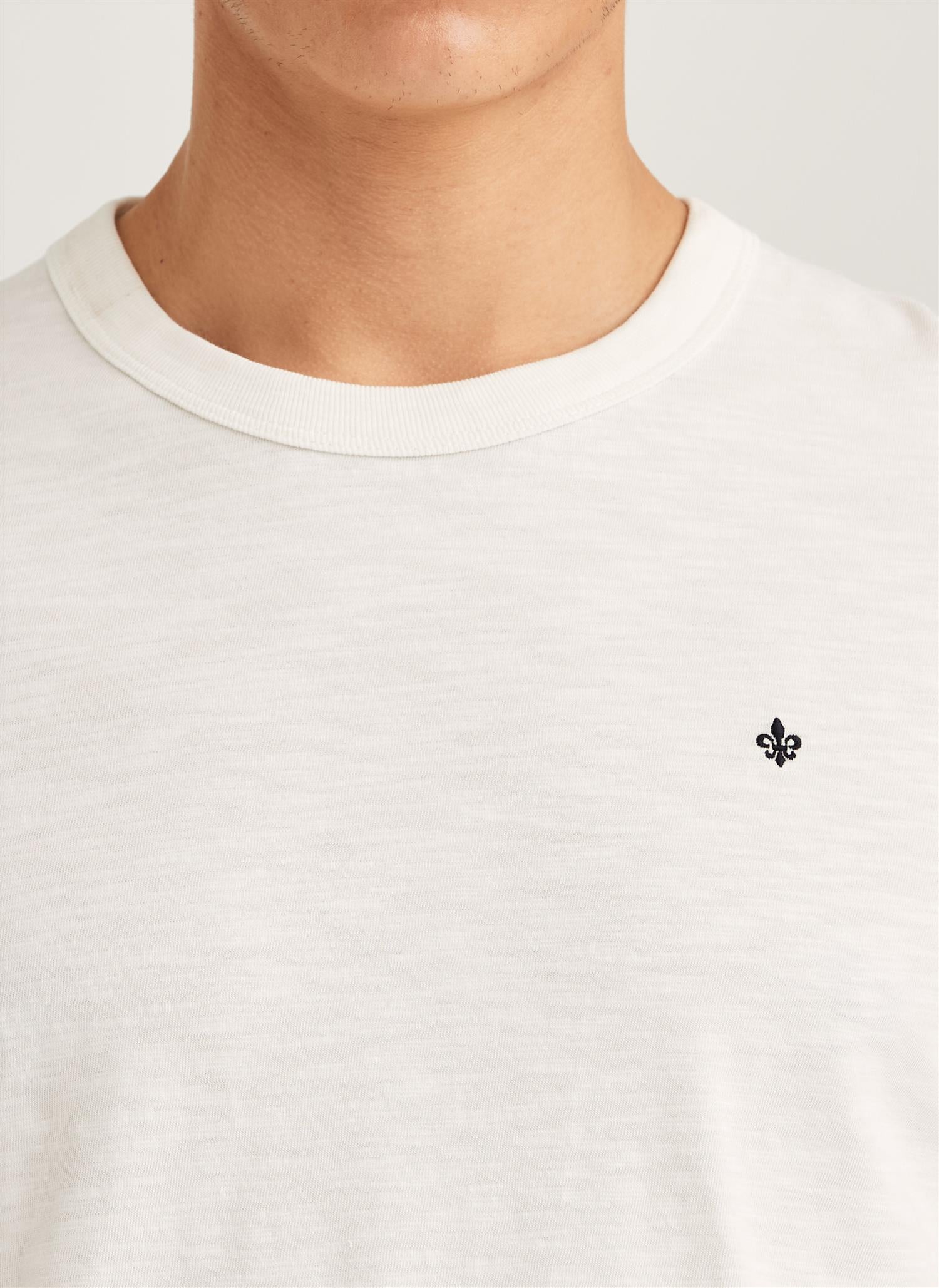 WATSON SLUB TEE OFF WHITE
